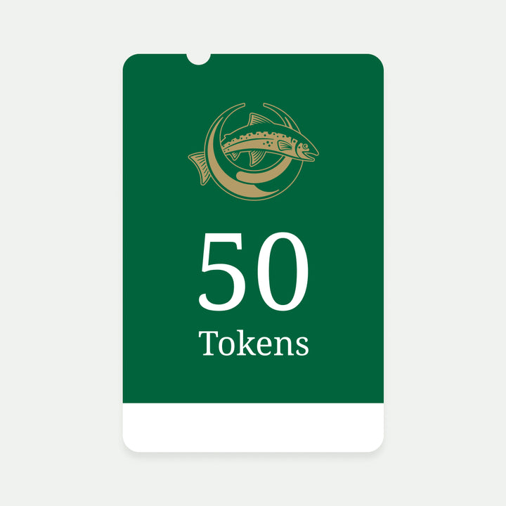 50 Token 50 Fish Tokens – 2026/27 season – Albury Estate Fisheries